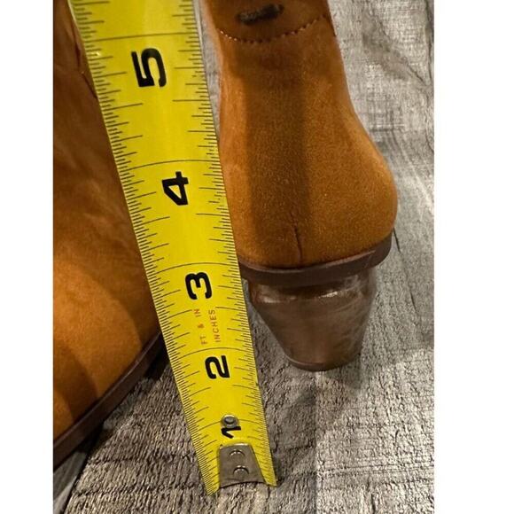 Franco Sarto Women’s Sammi Ankle Bootie – Whiskey Tan | Size 7 - Picture 7 of 15